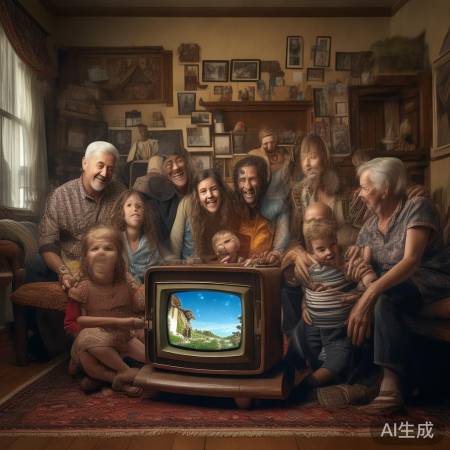 老电视，亲情纽带