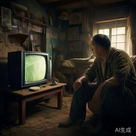 老电视机，游子乡愁寄托