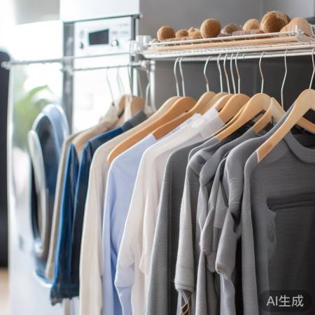 洗衣机放樟脑球，衣服速干。