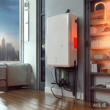 壁挂炉报警闪烁1,电源可能不稳