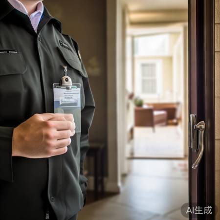 确认维修人员身份,保障安全