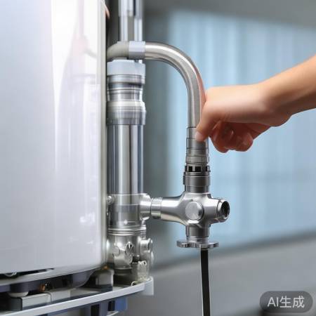 热水器压力调节：手动阀调节水压