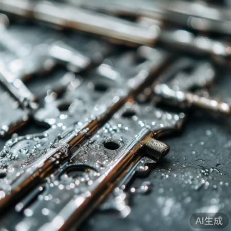 涂防锈油,防钥匙生锈