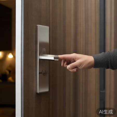 指纹锁，出门无忧