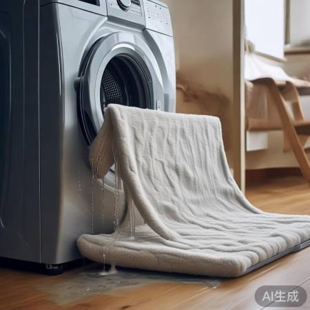 自动洗衣机轻松毛毯脱水