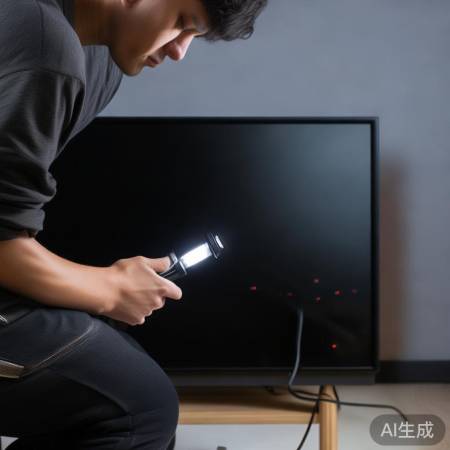 检查电源，确保电视连接正常