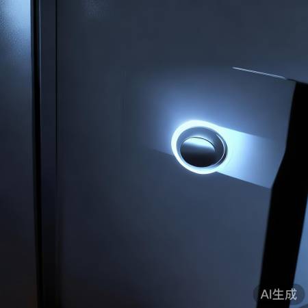 保险柜电源开关，一按启动