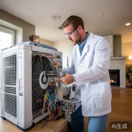 “选师傅，保维护，空气能热泵更