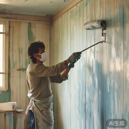 刷漆防护，旧衣围裙必备