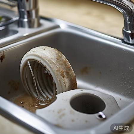 清理进水阀滤网