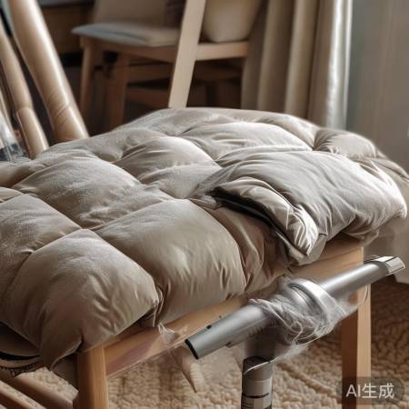 羽绒服季洗一次，轻刷除尘。