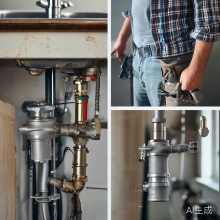 检查水管阀，换新易如反掌。