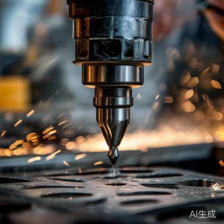 “第二步：打孔作业”