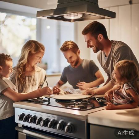 安全用集成灶，家人放心！