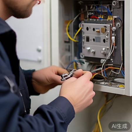 新保险丝装好，面板别忘装，壁挂