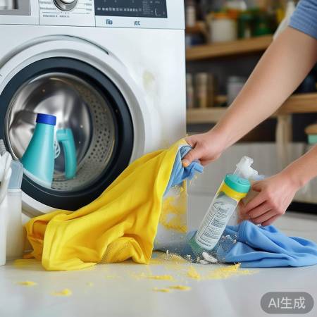 洗衣机黄渍去无踪