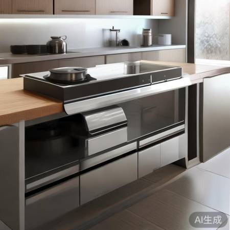 先科集成灶9103：厨房美观利