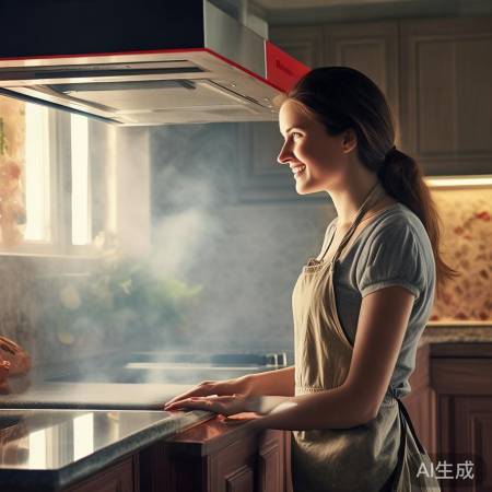 红日吸油烟机，厨房好帮手
