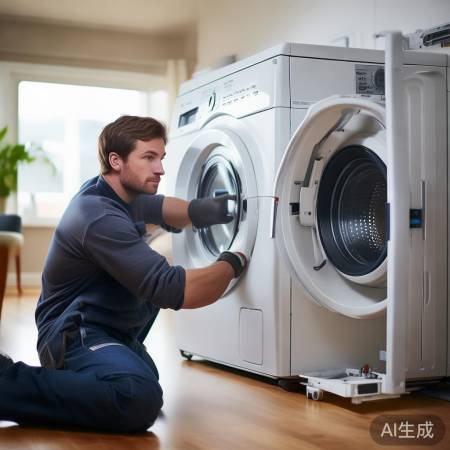 洗衣机重，安装稳防倾倒