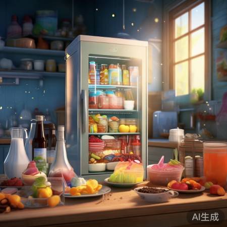 “魔法冰箱，布丁食材集”