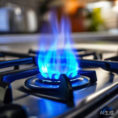 火焰变黄，燃气灶需检查