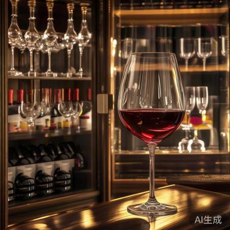 酒柜挂杯，品味生活