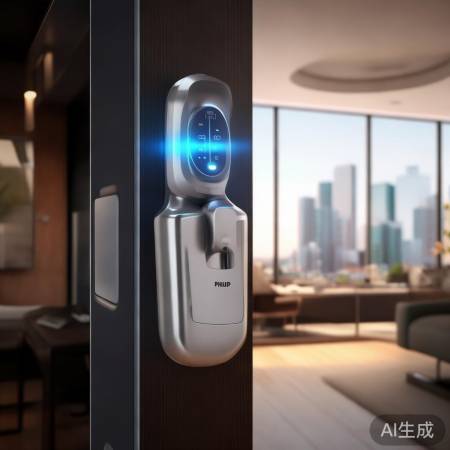 飞利浦智能锁，现代智慧家