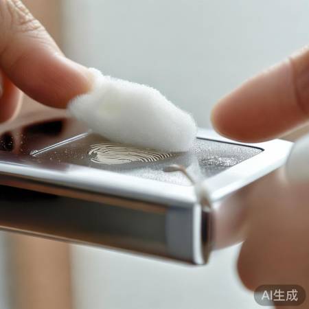 指纹传感器清洁法