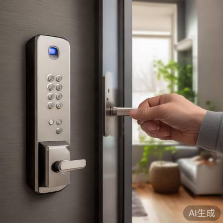 指纹锁设密码,方便开门