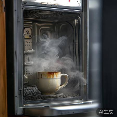 消毒柜故障冒烟