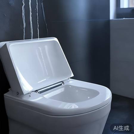 马桶清洗,清水冲洗,恢复清新