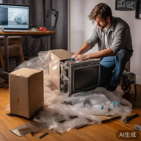 拆解电视快递技巧