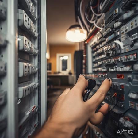 切断电源，防止电流骚扰。