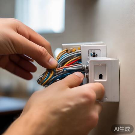 接插座，看图接线