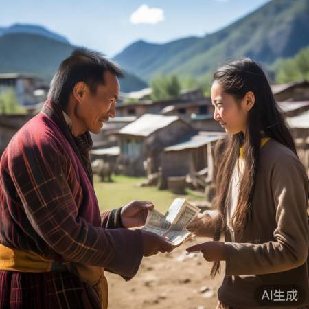 藏族大哥赔偿，女子婉拒显宽容