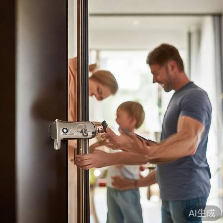 智能锁，轻松开门，远程监控