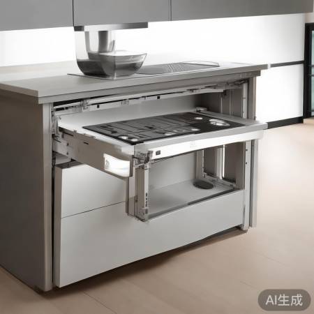 集成灶翻盖，空间节省神器