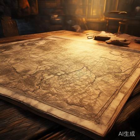 神秘地图引热议