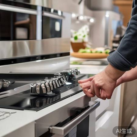 先实体店体验再购买集成灶