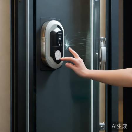 指纹识别，门锁开启