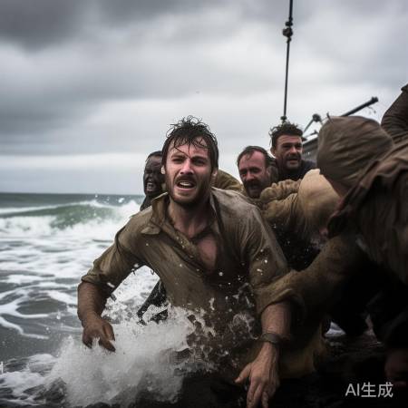 海边惊险救援，命悬一线