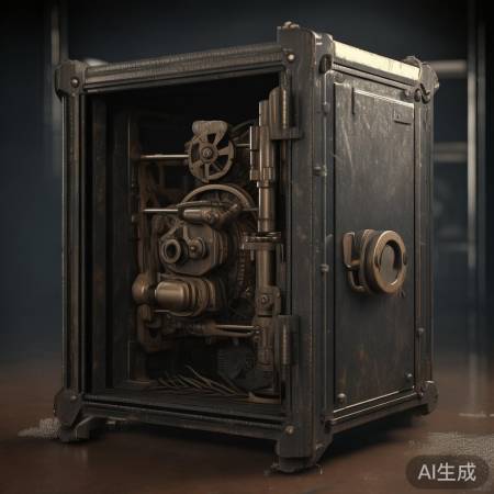 “保险柜滑轮在侧边”