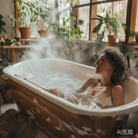 享受热水澡，健康生活小技巧