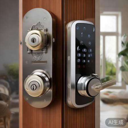 断桥铝锁与智能锁安全对比