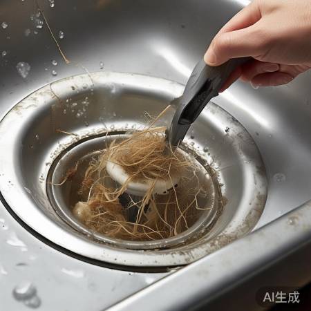 定期清洗衣机排水口