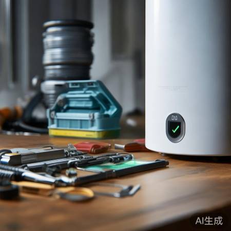 测试热水器，拆卸成功！