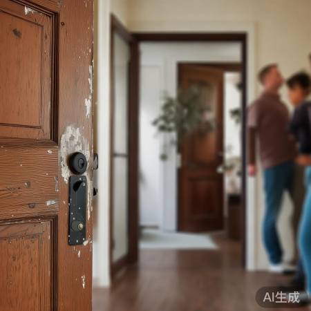 门厚显压抑，锁不安全