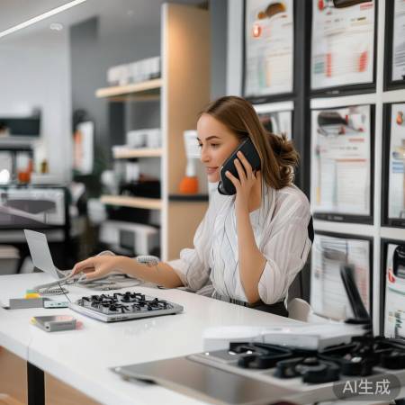 德隆燃气灶客服电话：40016