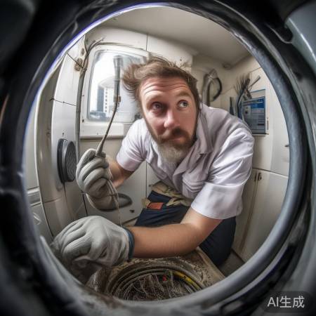 清理洗衣机排水管