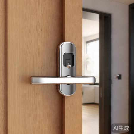 指纹锁：安装中等，易上手